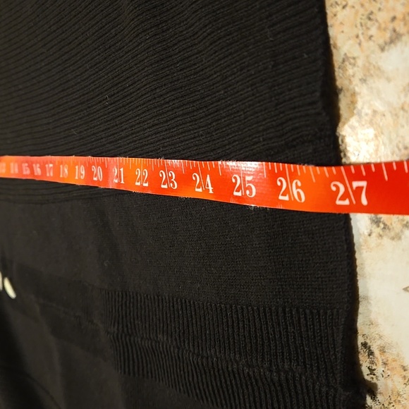 db Dressbarn Woman Black Pullover Sweater Top Long Sleeves Women size 2X - Picture 10 of 10